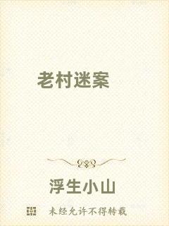 老村迷案
